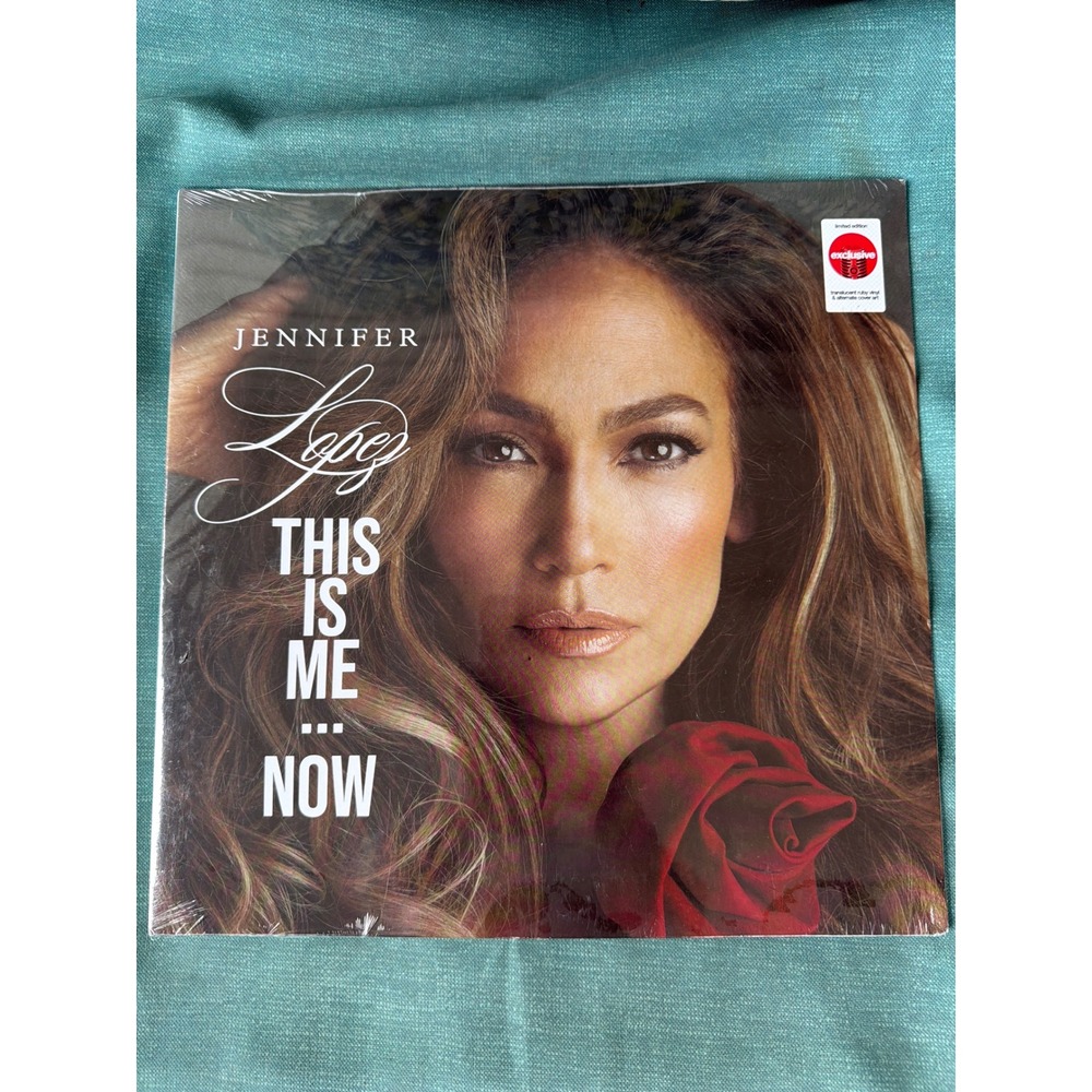Jennifer Lopez This Is Me Now Vinyl Target Exclusive Translucent Ruby Red LP NEW